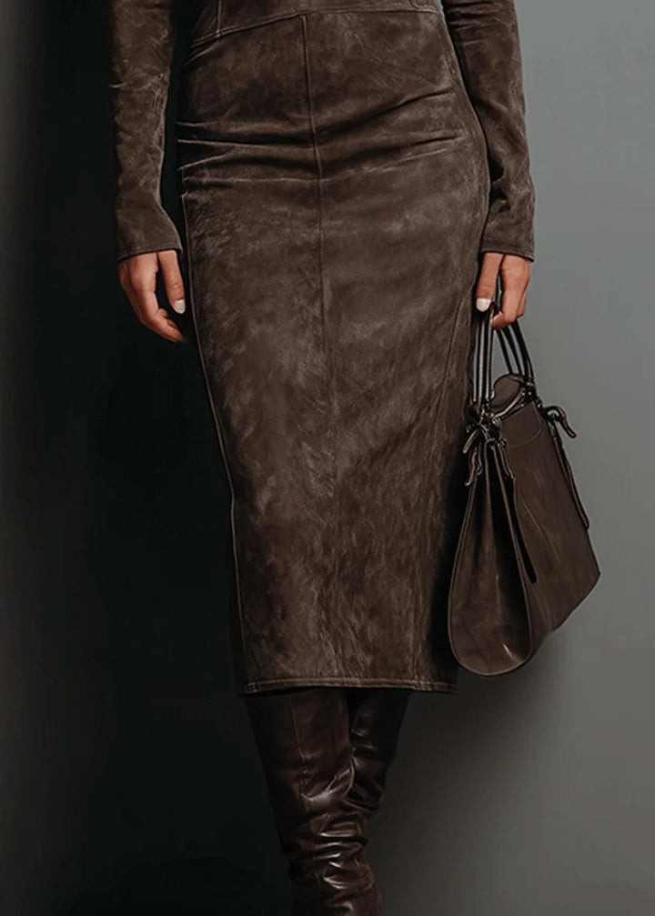 Sandrine ~ Robe midi élégante et confortable