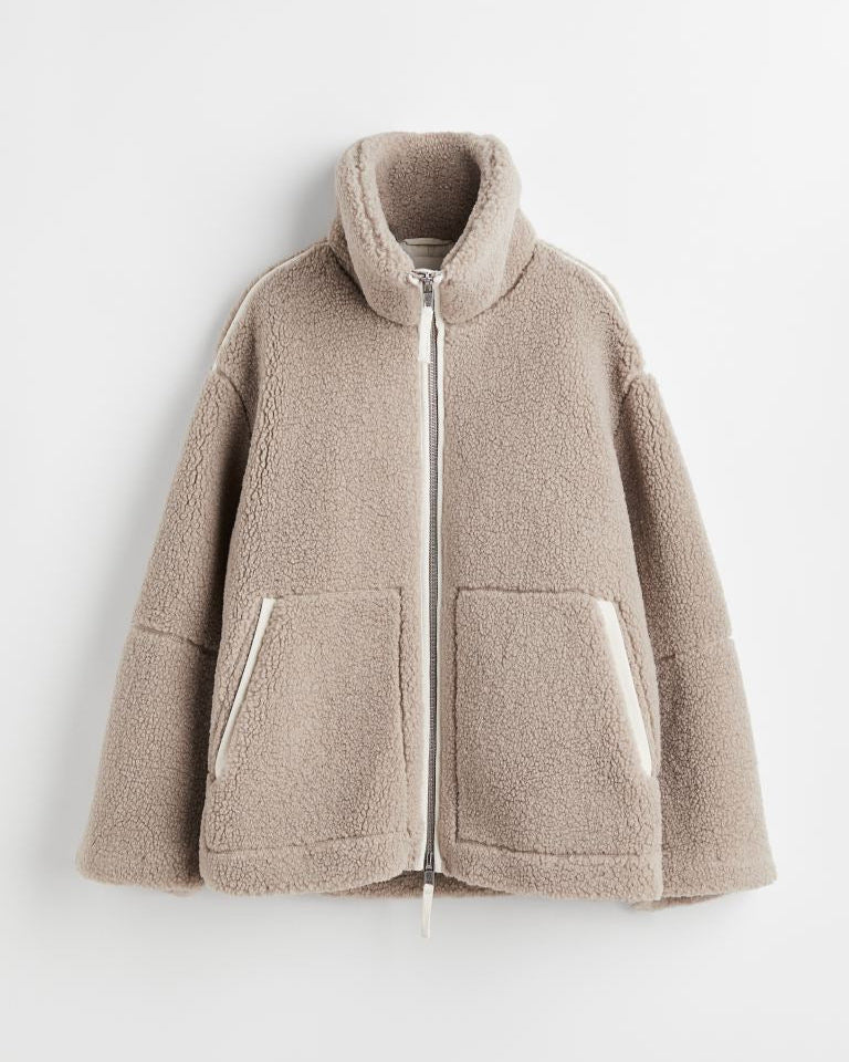 Mirella | Veste en polaire teddy