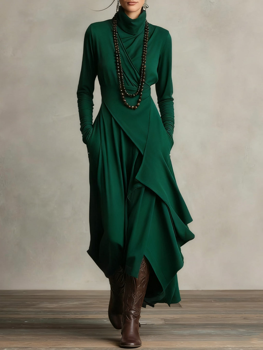 Clarabelle - Robe longue chic et décontractée