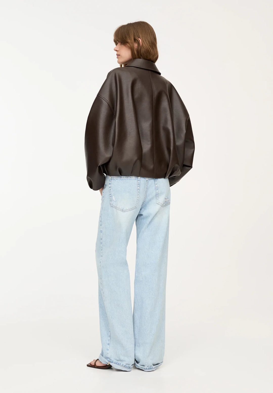 Amara | Veste en simili cuir